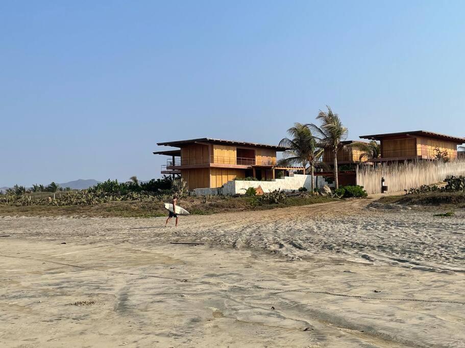 Increible Casa Frente A La Playa Villa Puerto Escondido  Bagian luar foto